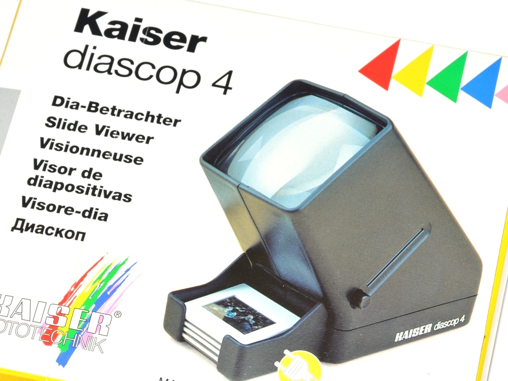 Kaiser Przeglądarka slajdów przezroczy Diascop 4