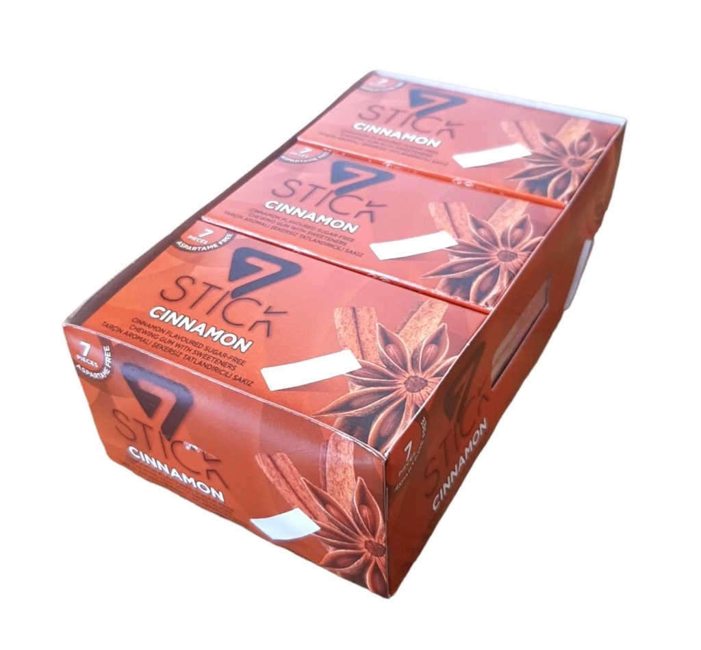 GUMA 7 STICK CINNAMON 14,5 g x 24 szt