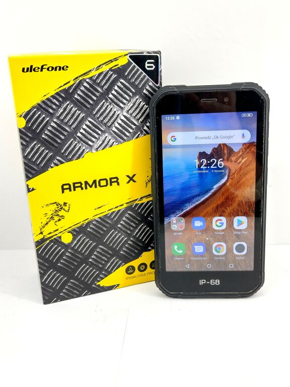 TELEFON ULEFON ARMOR X 6 KOMPLET