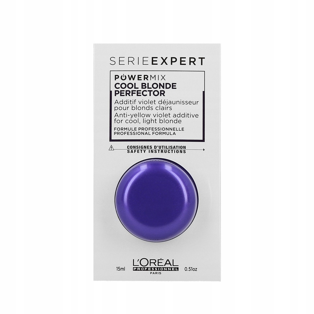 Loreal booster blonde perfector fioletowy