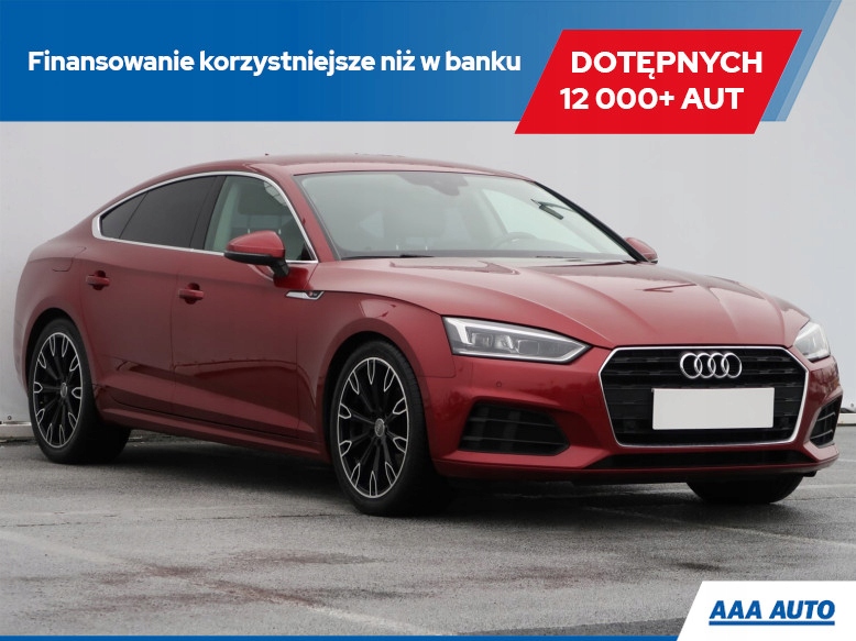 Audi A5 2.0 TDI, Serwis ASO, 187 KM, Skóra, Navi