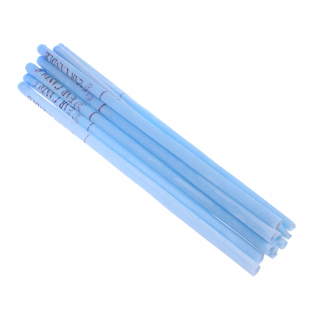 ZESTAW ŚWIEC DO USUWANIA WOSKOWINY Z USZU NATURALNY WOSK PSZCZELI NIEBIESKI