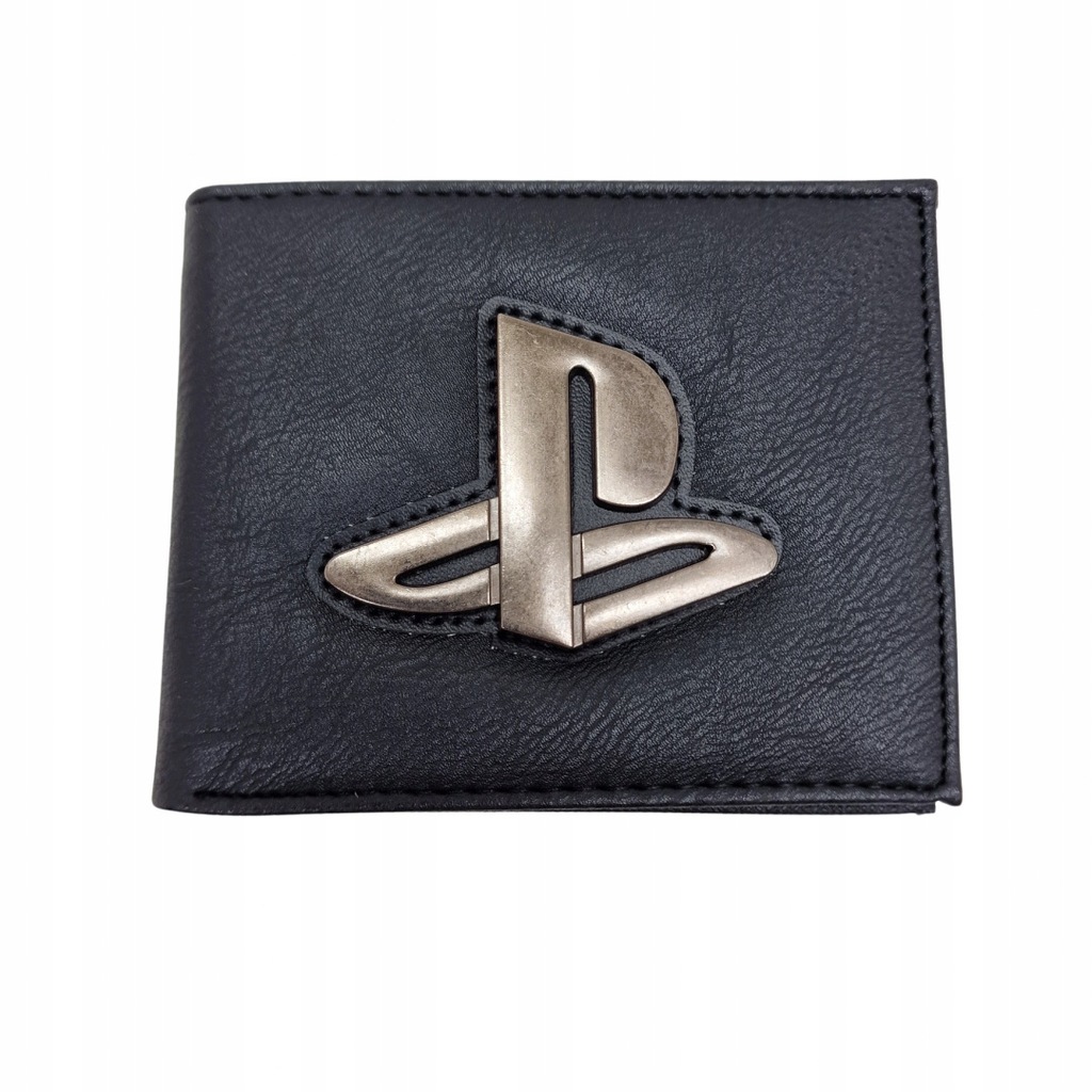 Portfel Rozkładany PlayStation Metalowe Logo