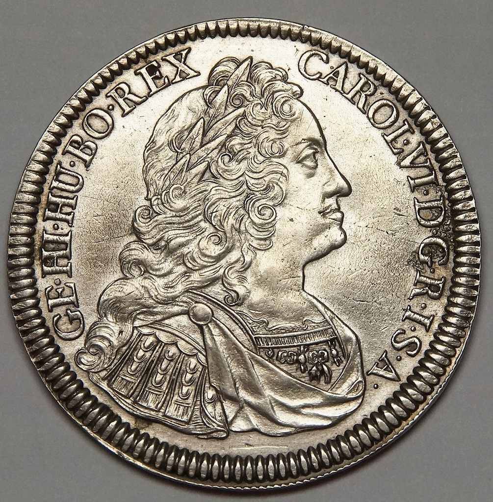 rz talar 1737 Austria, Hall - Karol VI - ładny