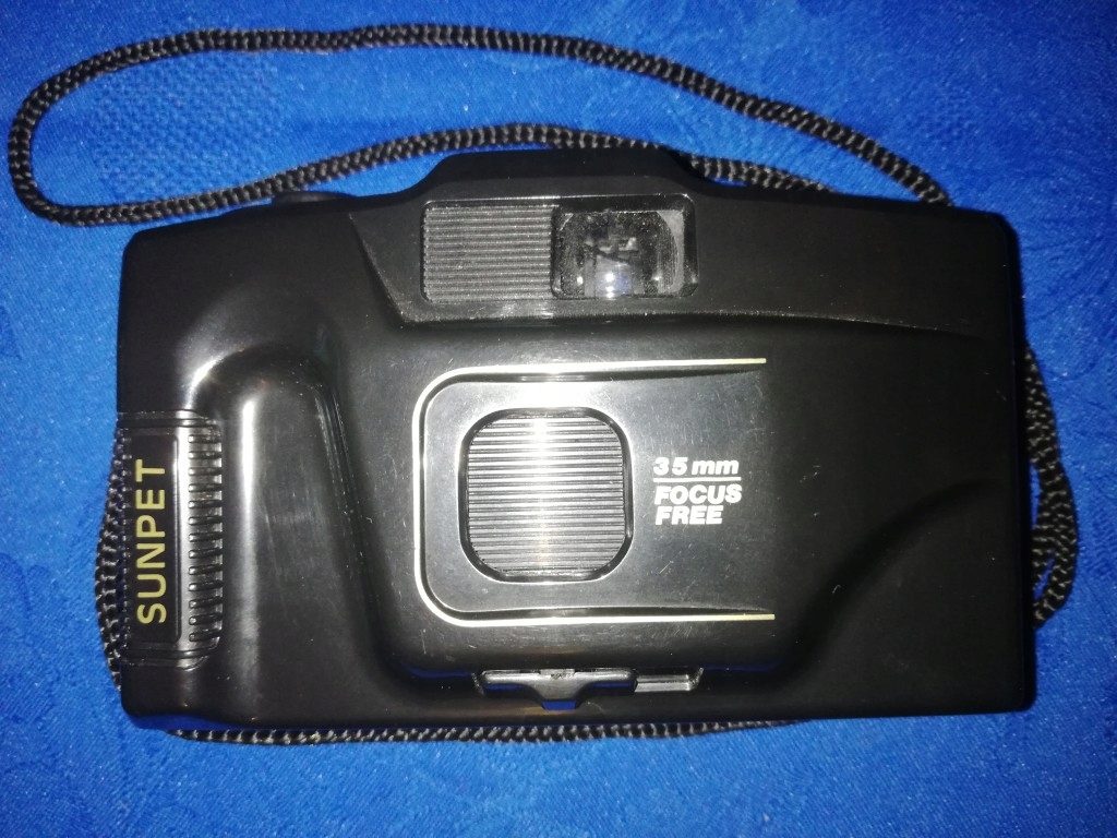 Aparat fotograficzny analogowy SUNPET 35mm + smycz