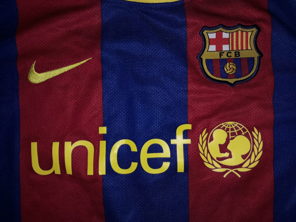 Fc Barcelona Nike Unicef - Niska cena na Allegro