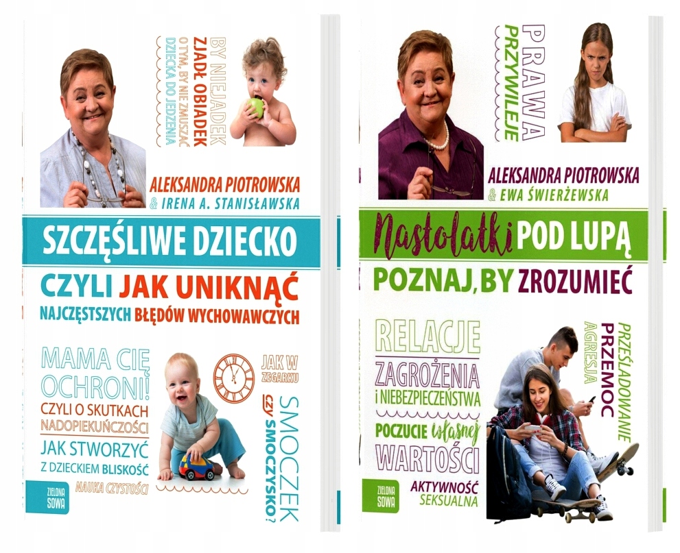 Szczęśliwe dziecko Aleksandra Piotrowska PAKIET