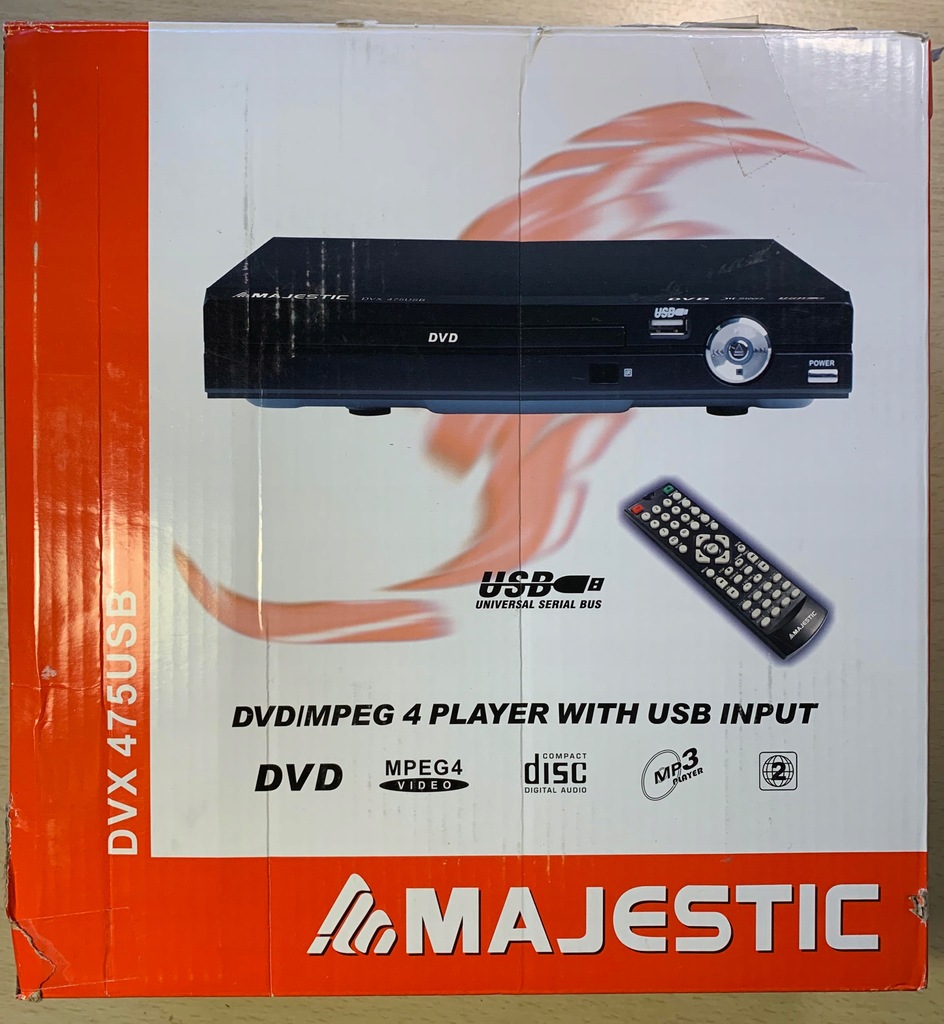 Купить USB-DVD-плеер Majestic DVX475: отзывы, фото, характеристики в интерне-магазине Aredi.ru