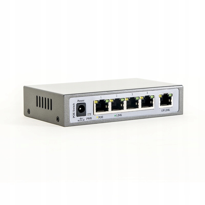 8level FEPS-1504 Switch PoE (4xFE PoE-af,