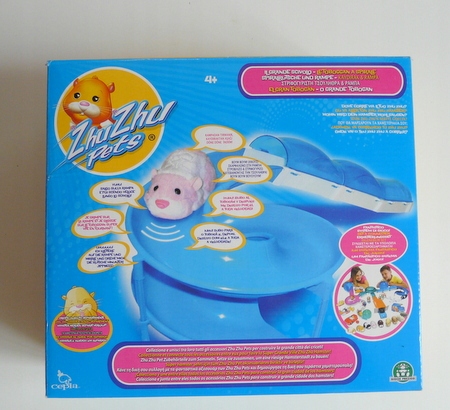 Zhu Zhu Pets zjeżdżalnia + chomiki i akcesoria