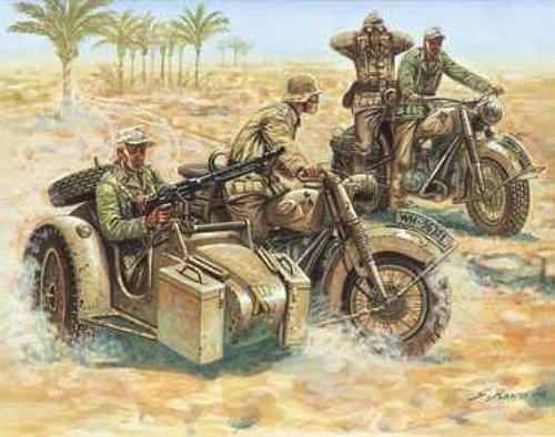 WWII German Motorcycles /Italeri