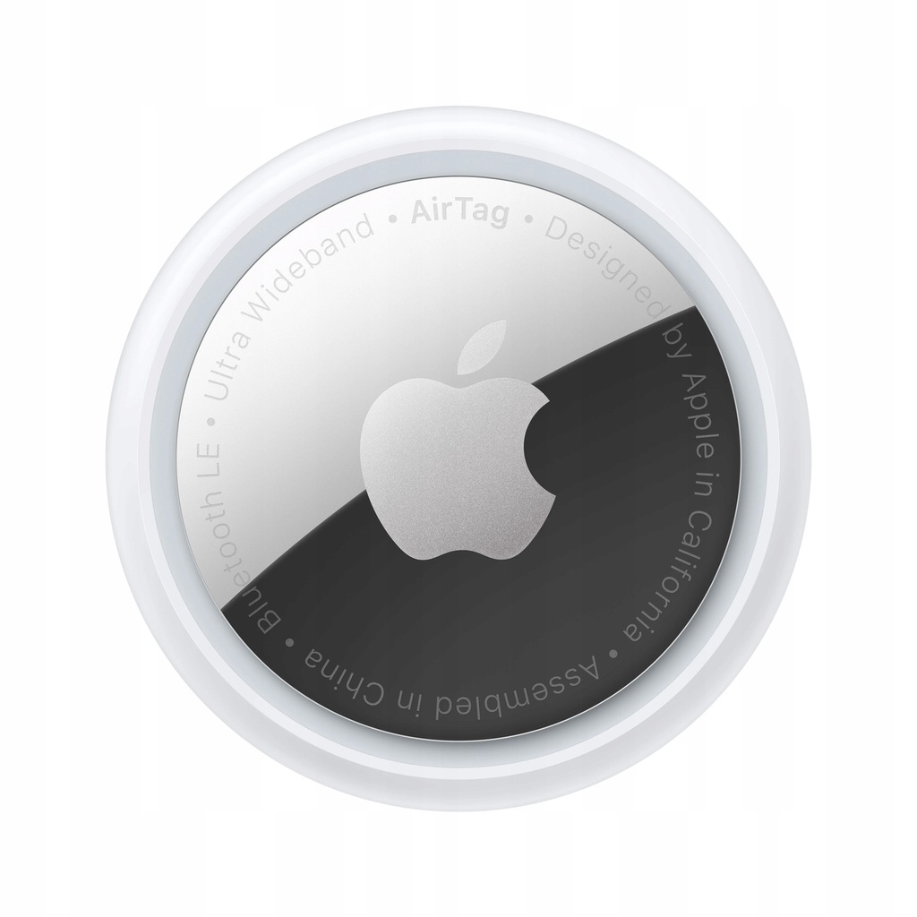 AirTag Apple Srebrny, Biały iOS 14.5 MX542ZY/A