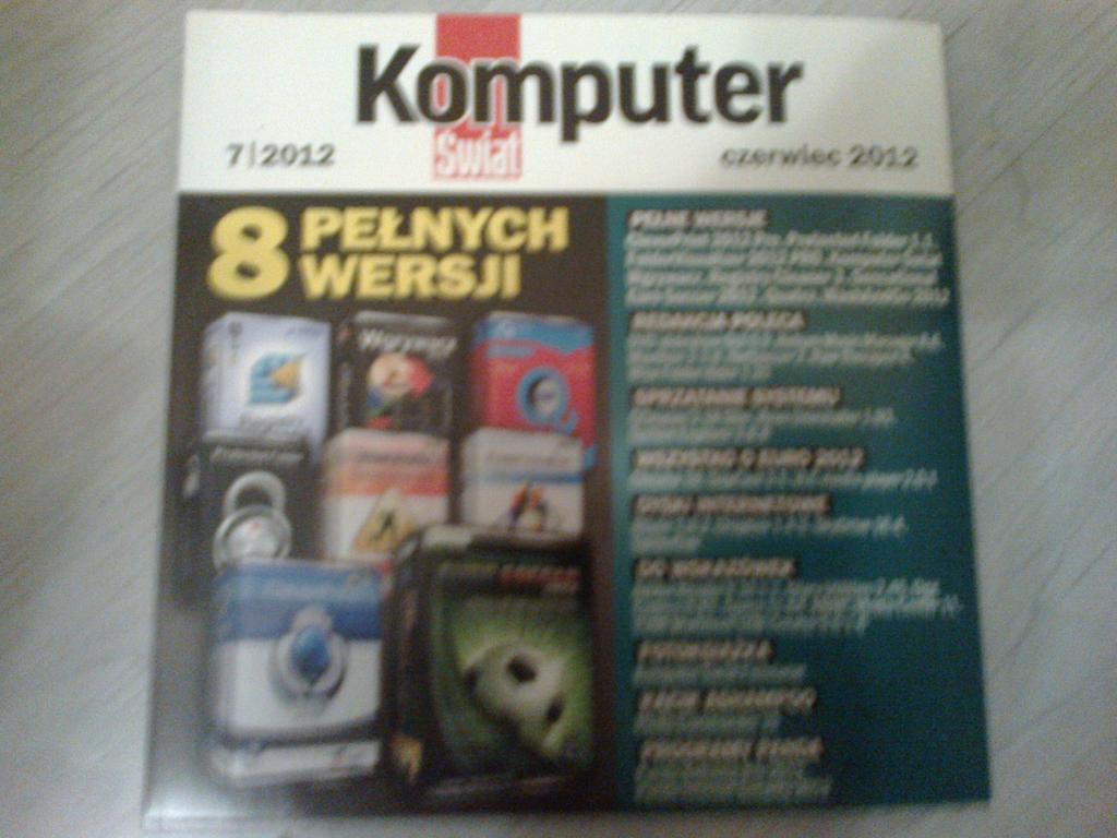 Płyta z Komputer Świat 7/2012 (czerwiec 2012)