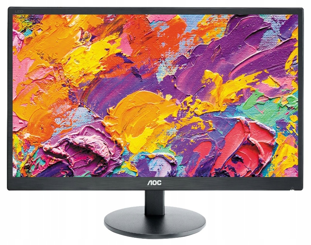 Monitor AOC 23,6'' E2470SWDA TN FullHD DVI VGA