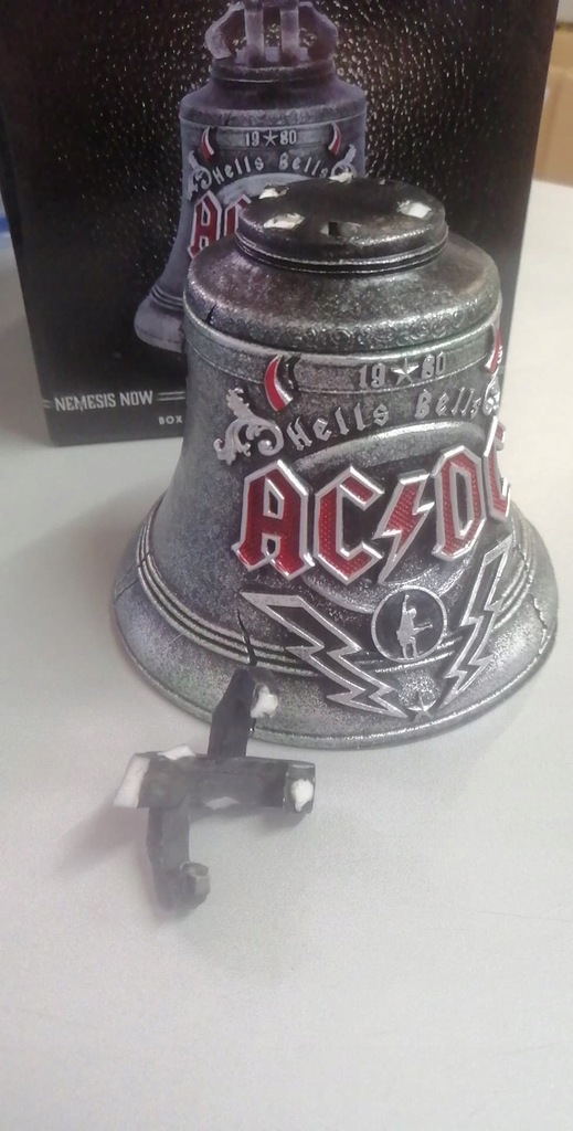 H8685 AC/DC Hells Bells OZDOBA FIGURA DZWON - 12827136827 - oficjalne ...