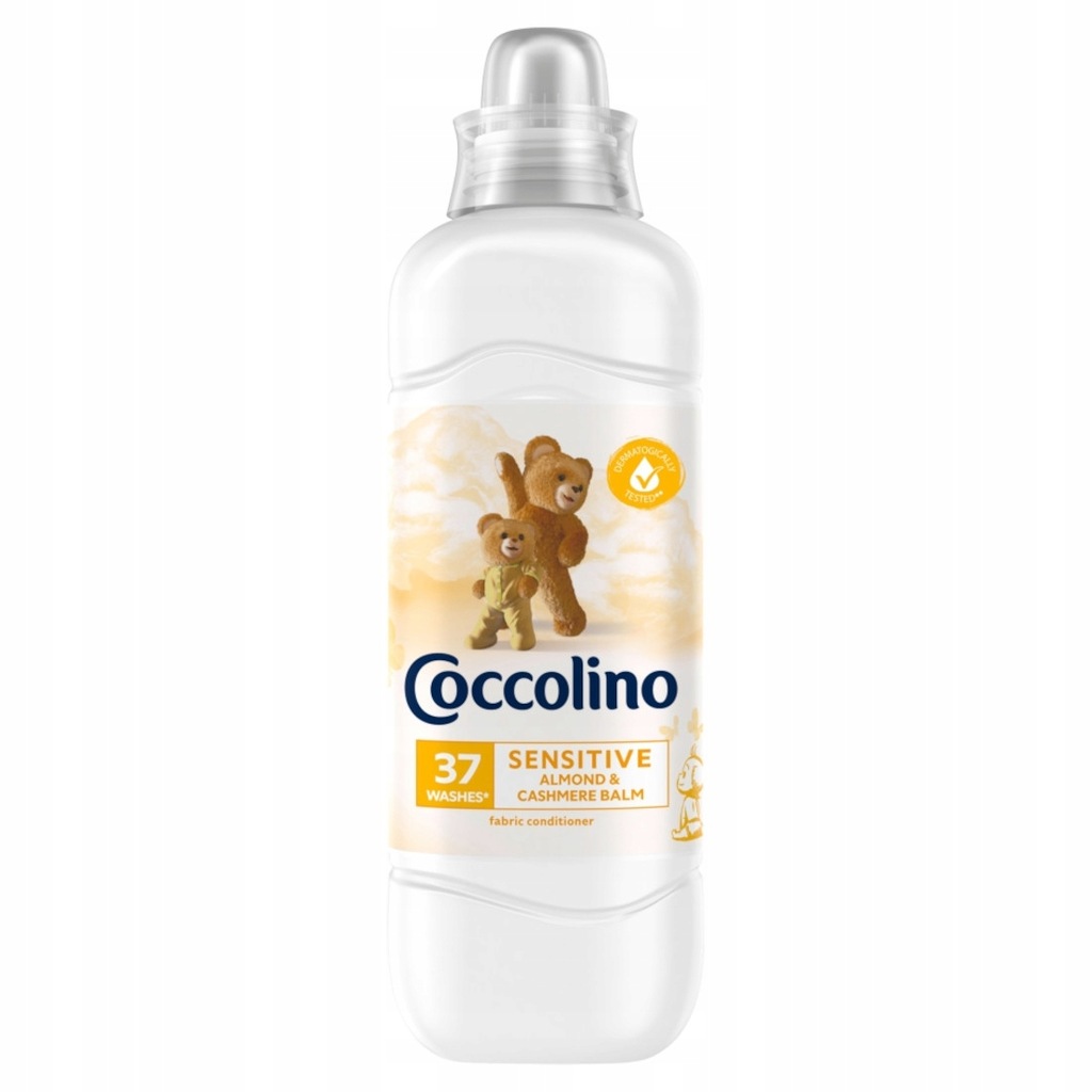 Płyn do płukania COCCOLINO Sensitive Almond Cashmere 37 prań 925 ml