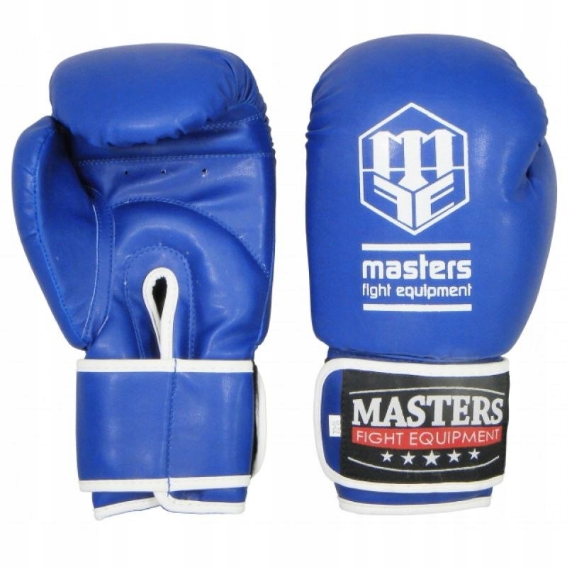 Rękawice bokserskie Masters - RPU-3 10oz niebieskie