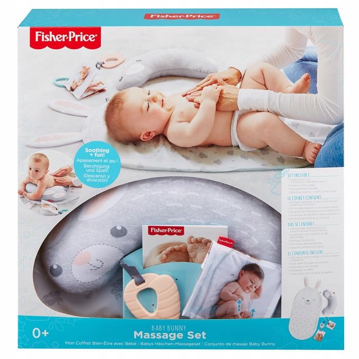 Fisher Price KróliczekMATA DO MASAŻU PRZEWIJAK 0m+