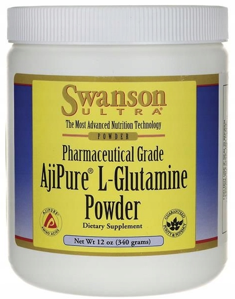 AjiPure L-glutamina L-glutamine Powder 340g SWANSO