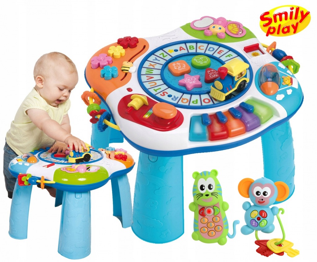 Smily Play Edukacyjny Stolik Stoliczek Gratis 2w1 7623216671 Oficjalne Archiwum Allegro