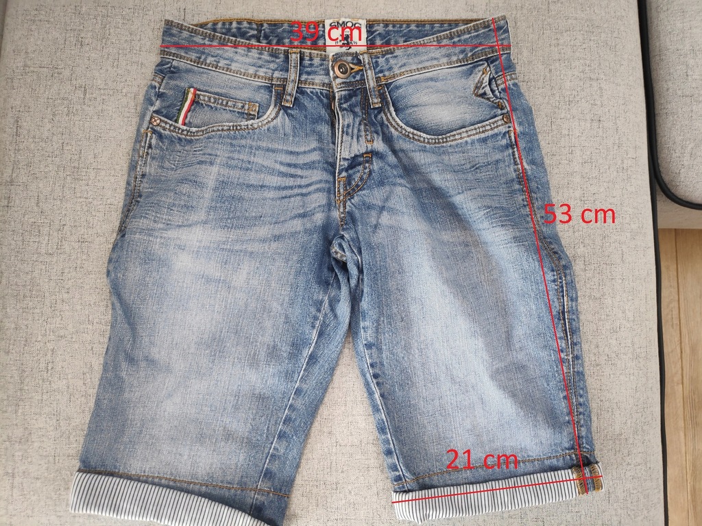 Spodenki SMOG jeans dżins r. XS