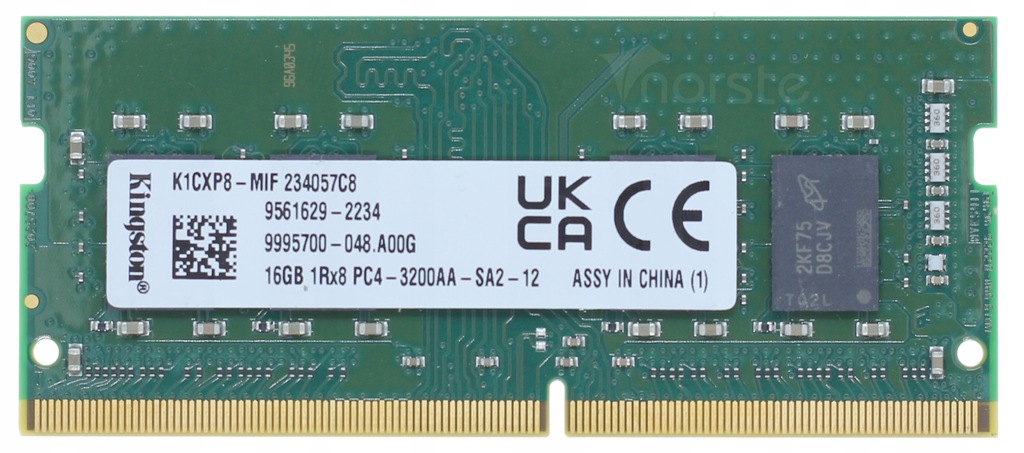16GB 3200 KINGSTON PC4-3200AA K1CXP8-MIF 9995700-048.A00G PAMIĘĆ RAM DDR4