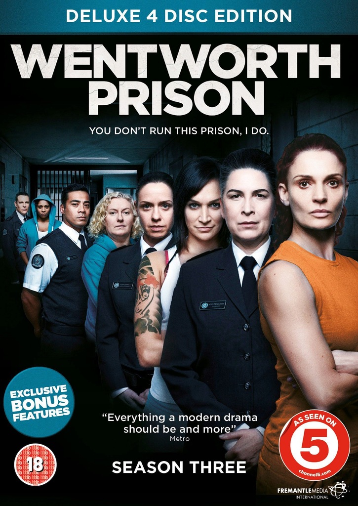 WENTWORTH PRISON SEASON 3 (4DVD)