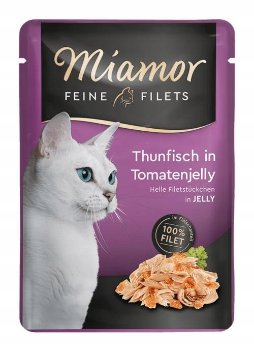 MIAMOR Filets tuńczyk w pomidorowej galaretce 100g