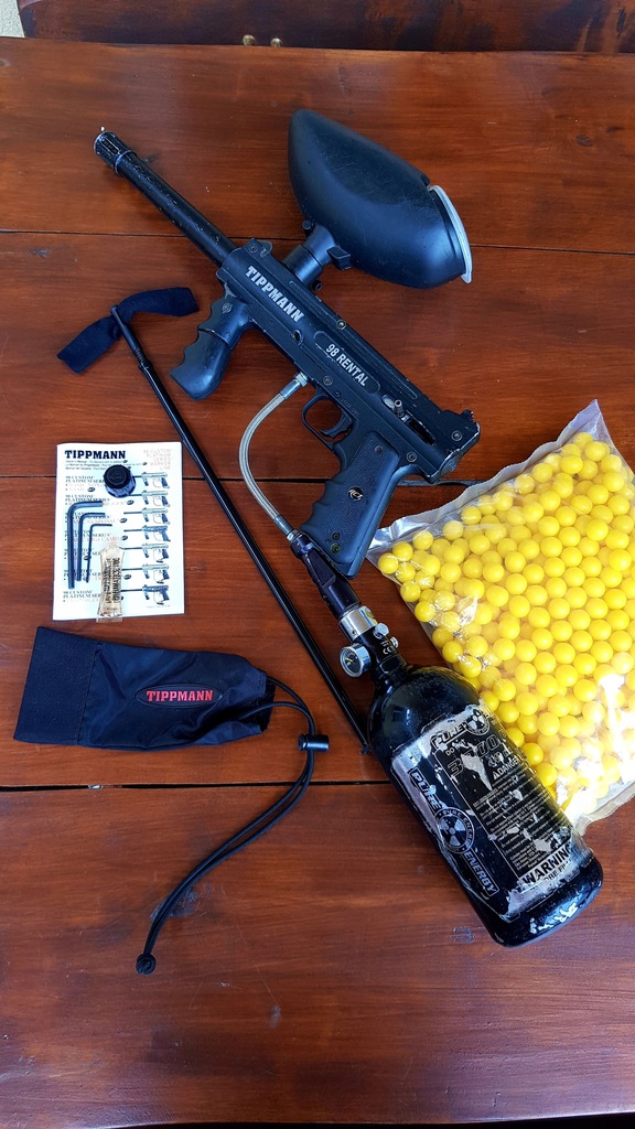 12 x Marker Tippmann 98 + Butla HP dodatki