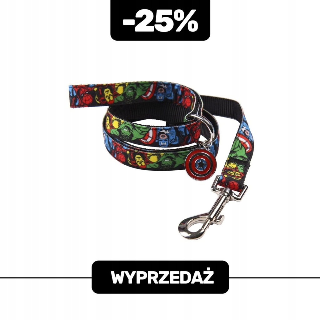 Smycz Marvel - WYPRZEDAŻ -25% (S)