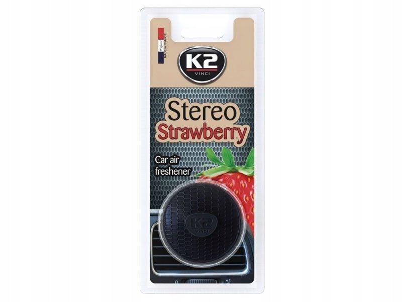 Zapach samochodowy Głośniczek K2 Stereo Strawberry