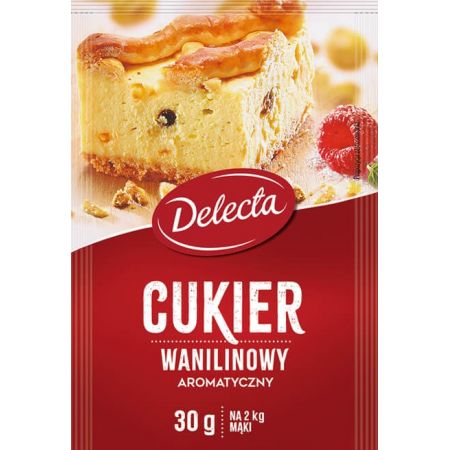 Delecta Cukier wanilinowy 30 g