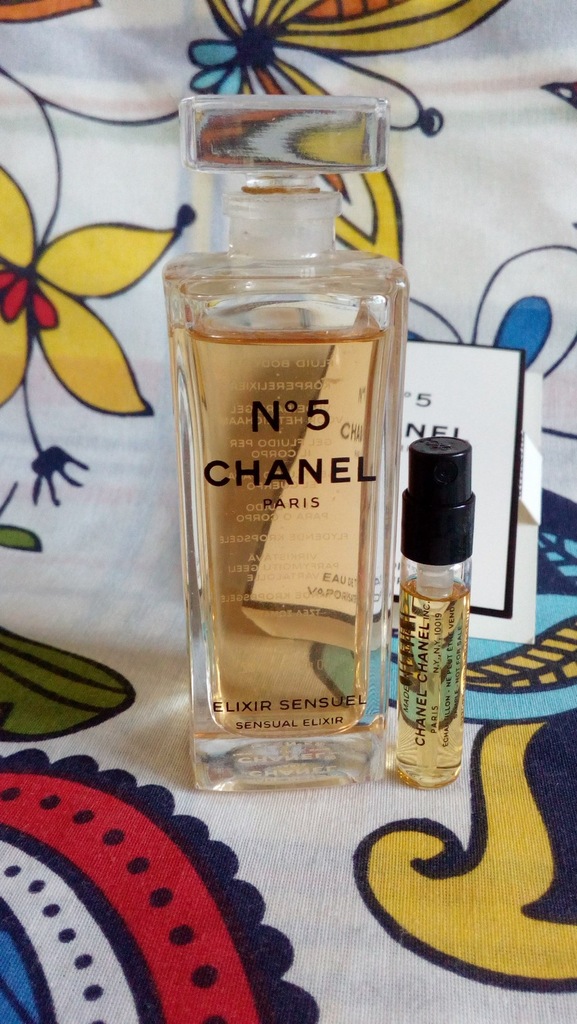 Chanel No Elixir Sensuel Unikat Perfum RARYTAS 7071805375