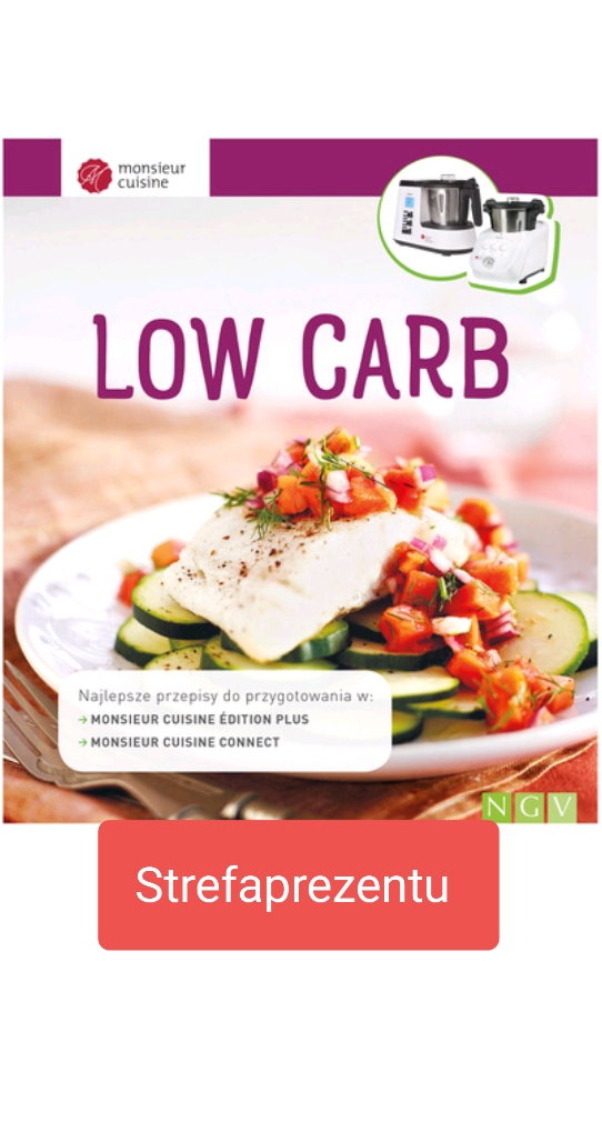 Monsieur Cuisine Connect Ksiazka Lidl Low Carb 7726784668 Oficjalne Archiwum Allegro