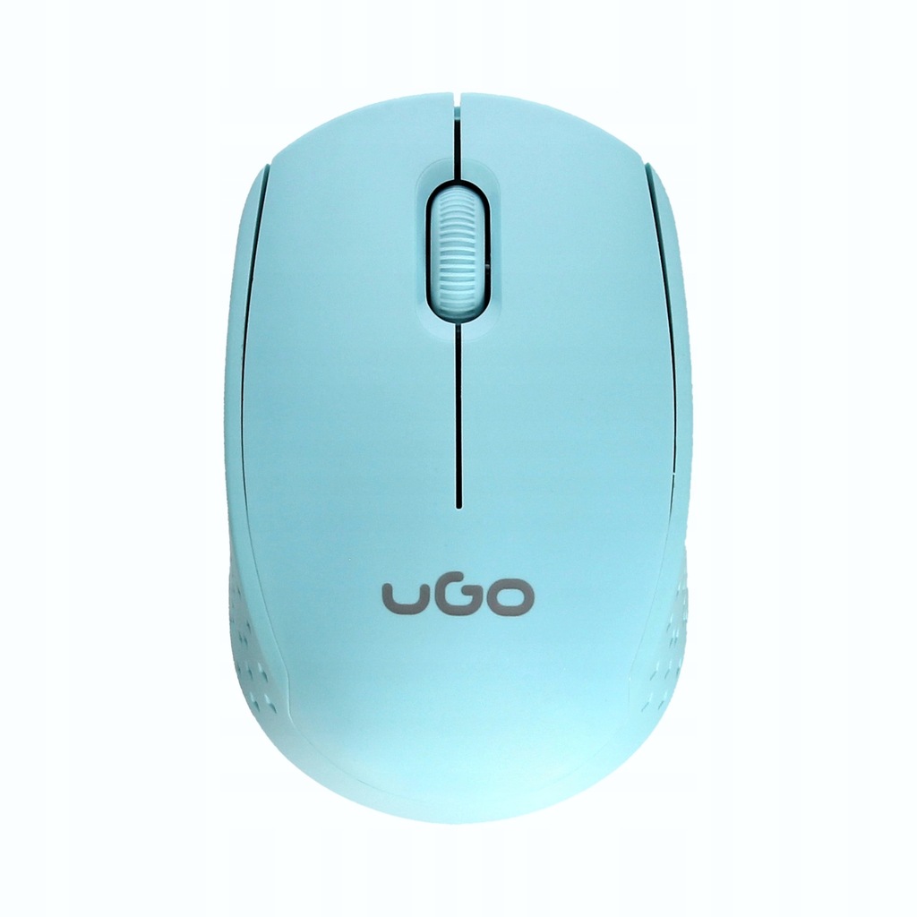 Mysz optyczna bezprzewodowa USB niebieska UGO PICO