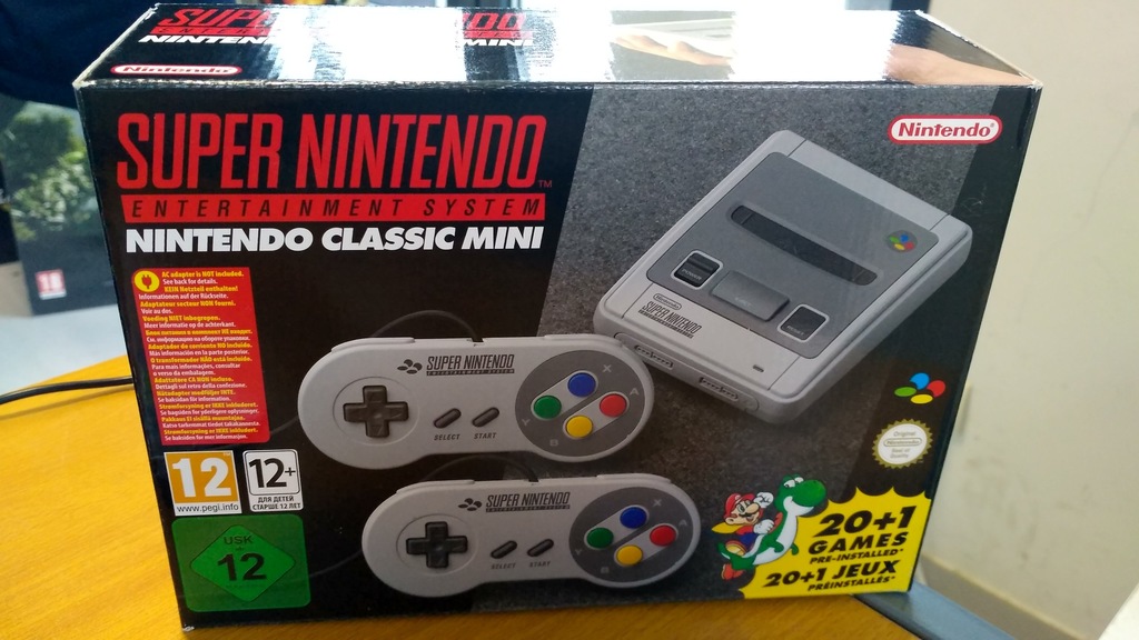 KONSOLA SNES MINI CLASSIC / NINTENDO / NOWA