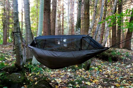 Hamak DD Hammocks Travel Bivi Coyote brown GRATIS!