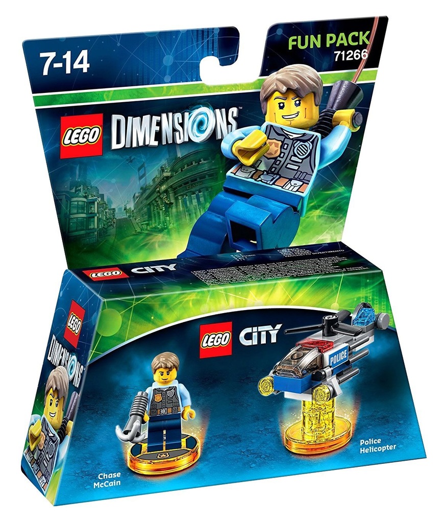 LEGO DIMENSIONS CITY CHASE MCCAIN FUN PACK 71226