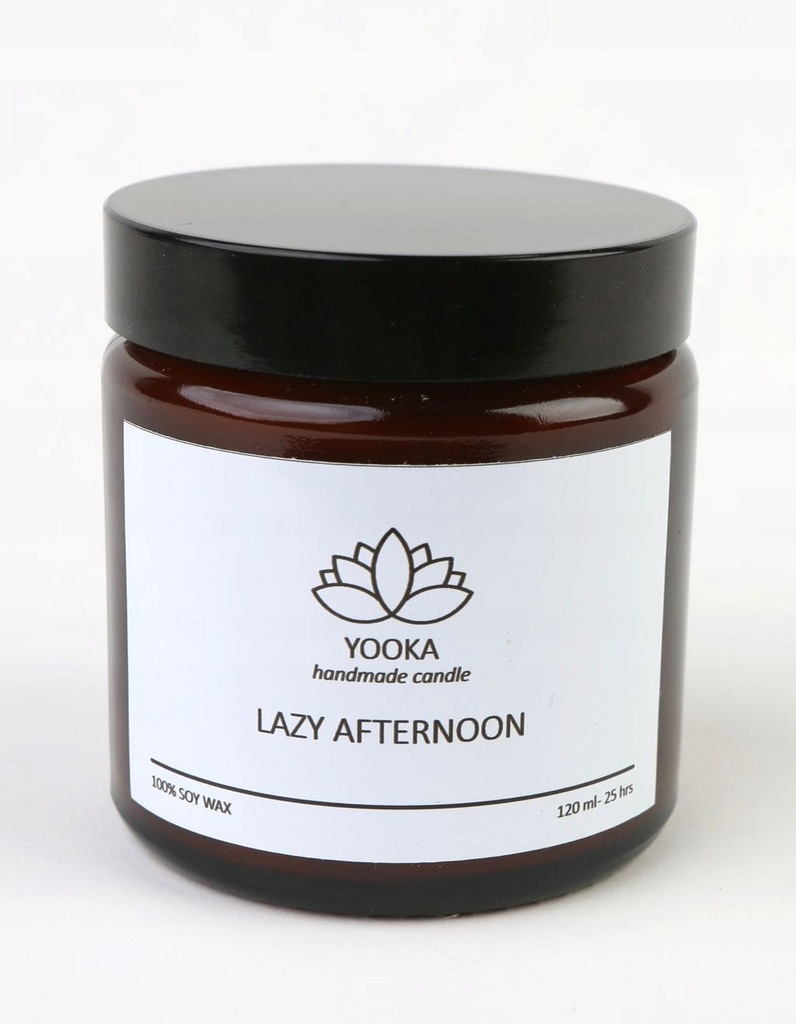 YOOKA ŚWIECA SOJOWA - LAZY AFTERNOON 120ml