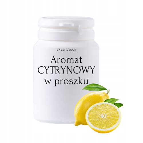 AROMAT spożywczy do ciast, kremu, lukru, CYTRYNOWY