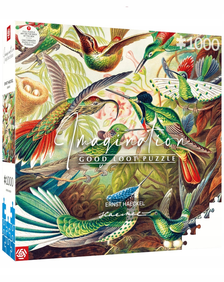 Imagination: Ernst Haeckel Hummingbirds (Kolibry) 1000 - PUZZLE