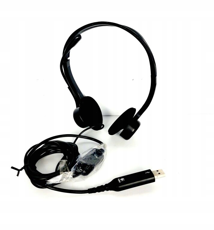 SŁUCHAWKI LOGITECH PC HEADSET 960 USB 12014675617 oficjalne