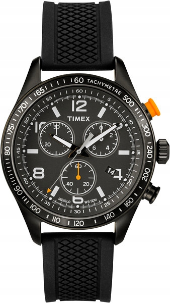 Zegarek męski chrono silikon Timex GRAWER GRATIS