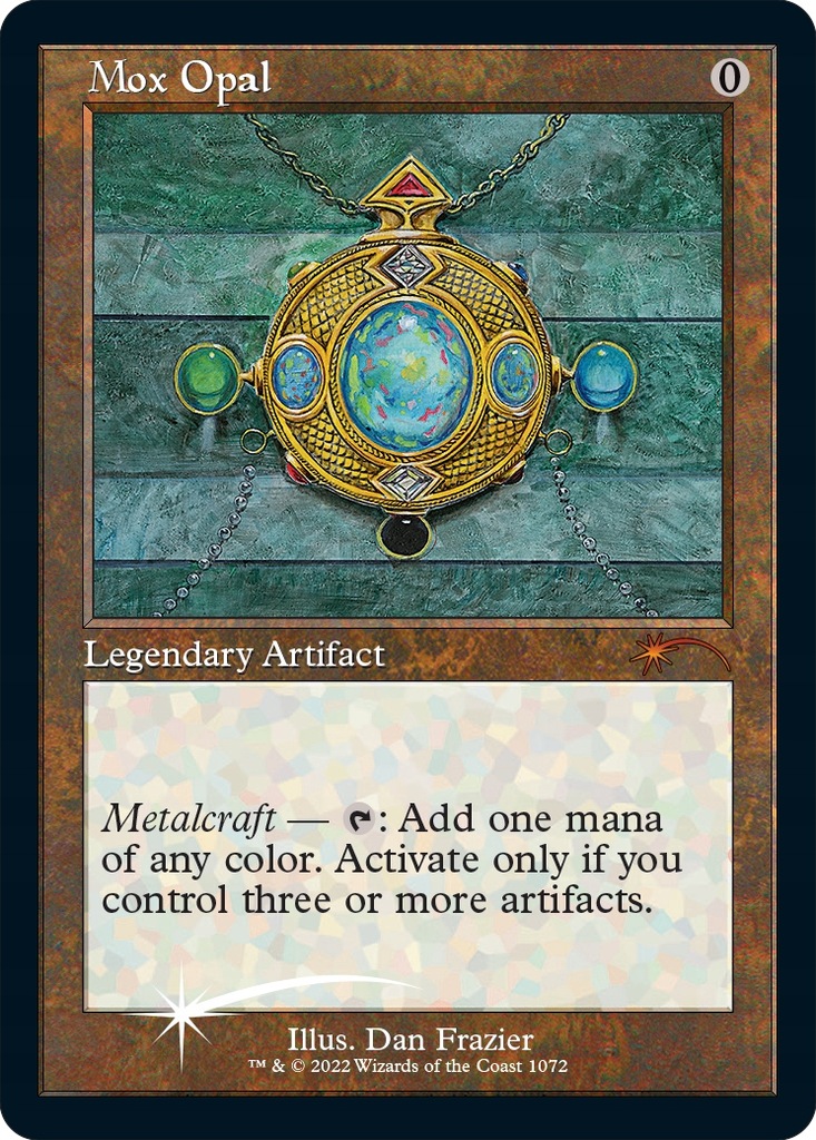 Secret Lair Dan Frazier's Mox Box Foil Etched Cards Sealed