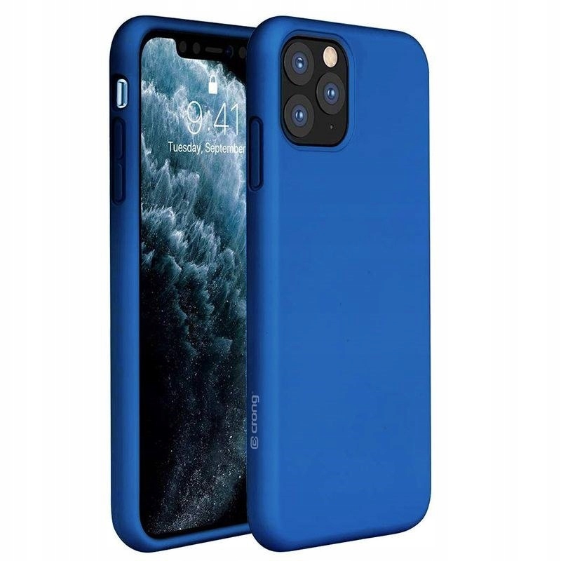 Crong Color Cover - Etui iPhone 11 Pro Max (niebie
