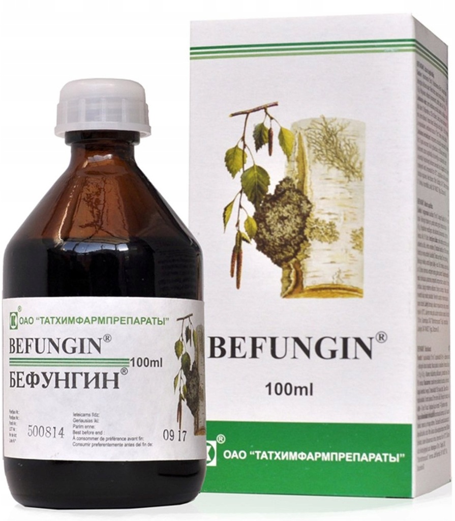 BEFUNGIN | Huba brzozowa | Czaga Syberyjska 100 ml