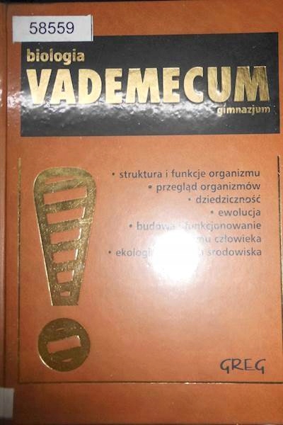 Vacemecum- Biologia gimnazjum - Krystyna Stypińska