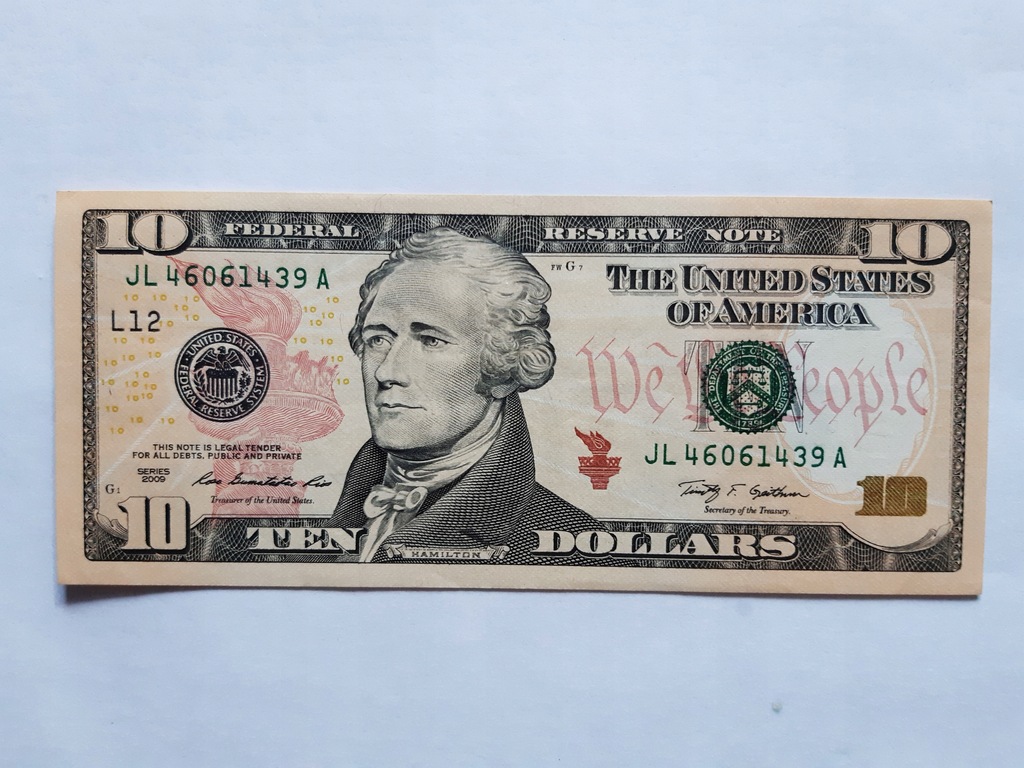10 $ 2009 UNC USA