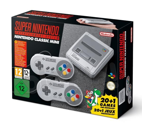 Konsola Nintendo Classic Mini SNES - Powystawowy