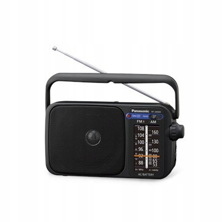 Panasonic Radio przenośne RF-2400DEG-K Czarny